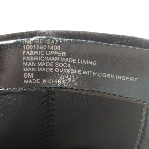 NWOB INC International Concepts Reisa Rhinestone Ankle Boots Sz. 6M Cobalt Plaid - Picture 7 of 9